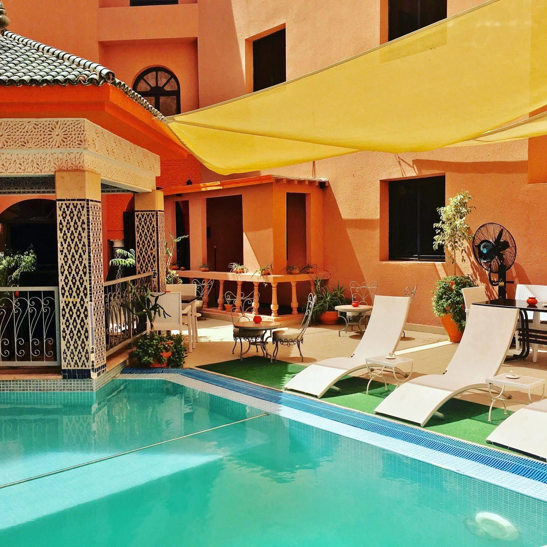 Hotel Tafoukt Marrákes Kültér fotó